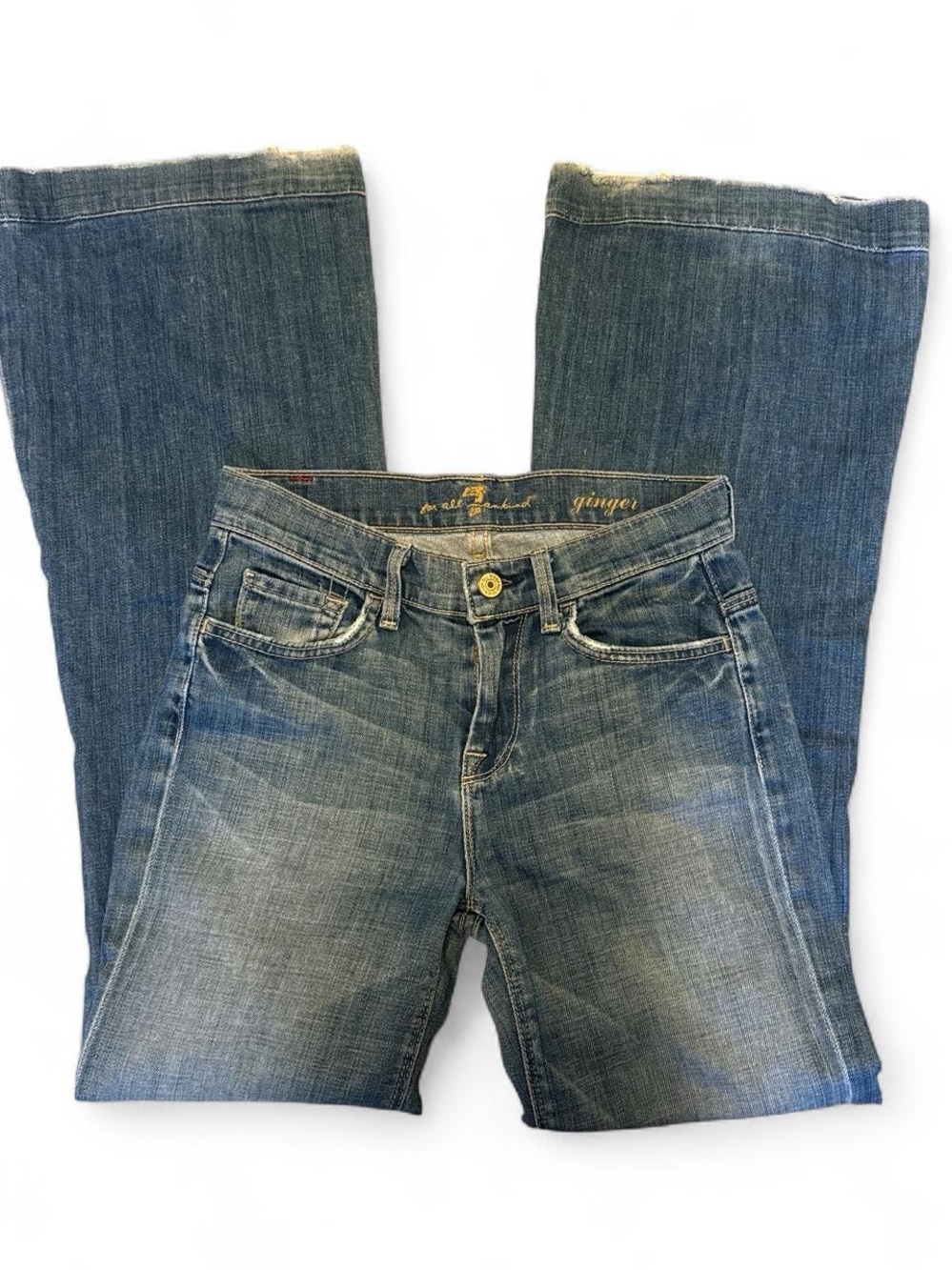 Seven7 for all mankind “ginger” flare jeans